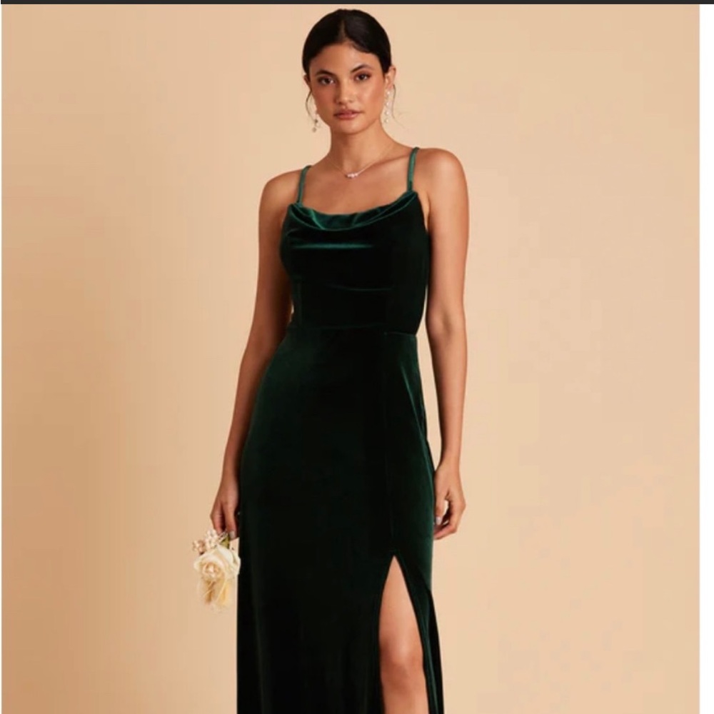 Green Velvet Dress. Very soft true to size. Only worn once
